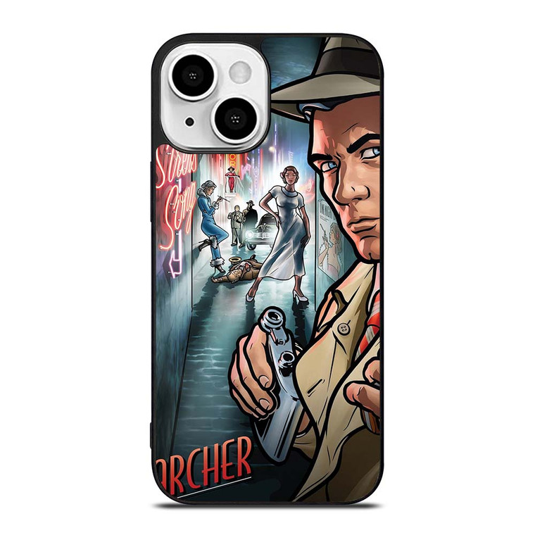 ARCHER CARTOON MOVIE POSTER iPhone 13 Mini Case Cover