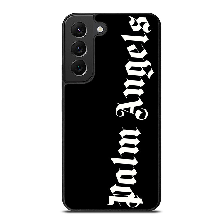 PALM ANGELS BLACK LOGO Samsung Galaxy S22 Plus Case Cover