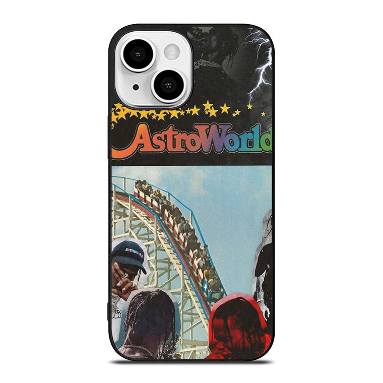 ASTROWORLD TRAVIS SCOTT COLLAGE iPhone 13 Mini Case Cover