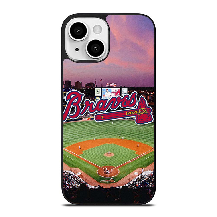 ATLANTA BRAVES BASEBALL ARENA iPhone 13 Mini Case Cover