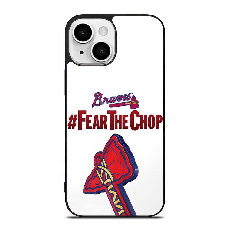 ATLANTA BRAVES FEAR CHOP SLOGAN iPhone 13 Mini Case Cover