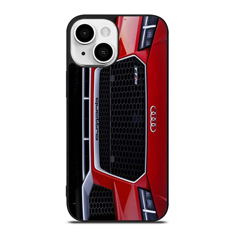 AUDI TT RS RED GRILLES iPhone 13 Mini Case Cover