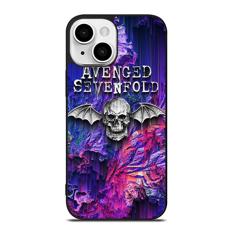 AVENGED SEVENFOLD ART LOGO iPhone 13 Mini Case Cover