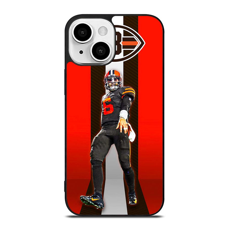 BAKER MAYFIELD CLEVELAND BROWNS NFL 3 iPhone 13 Mini Case Cover