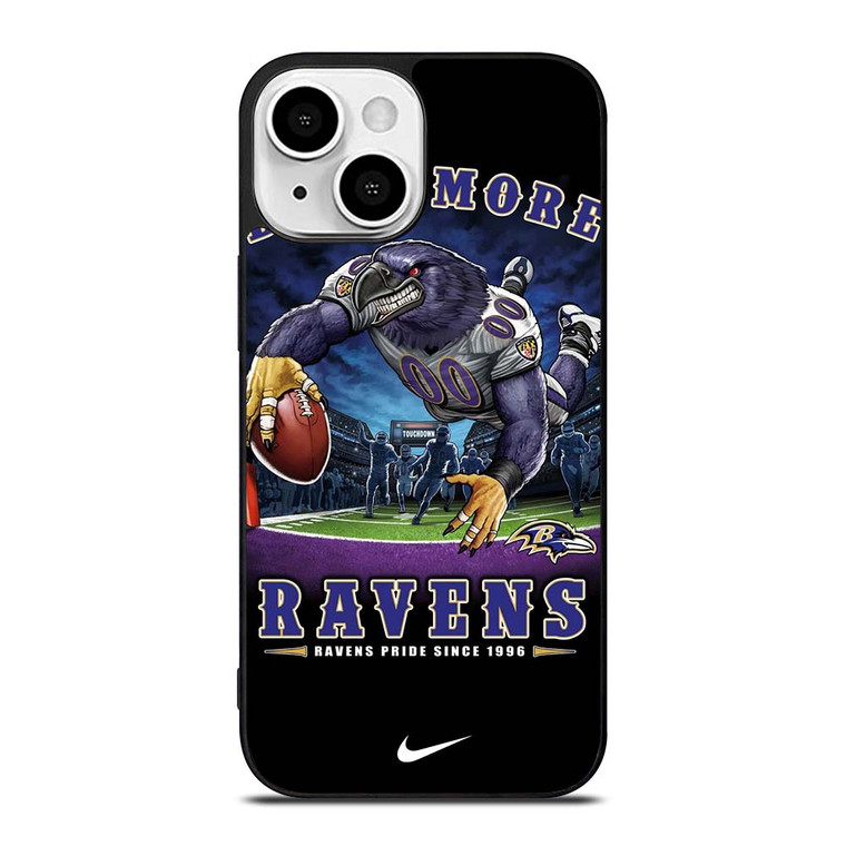 BALTIMORE RAVENS NFL ART iPhone 13 Mini Case Cover
