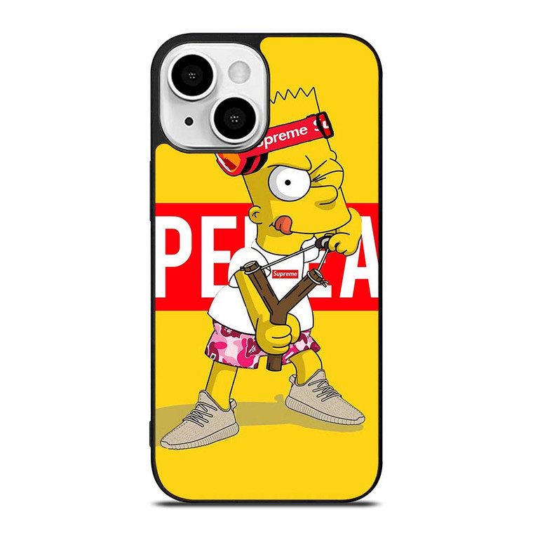 BART SIMPSON SUPREME HYPEBEAST iPhone 13 Mini Case Cover