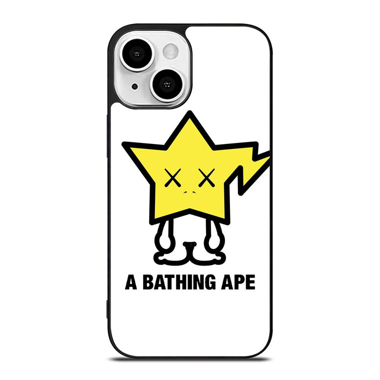 BATHING APE BAPESTA KAWS iPhone 13 Mini Case Cover