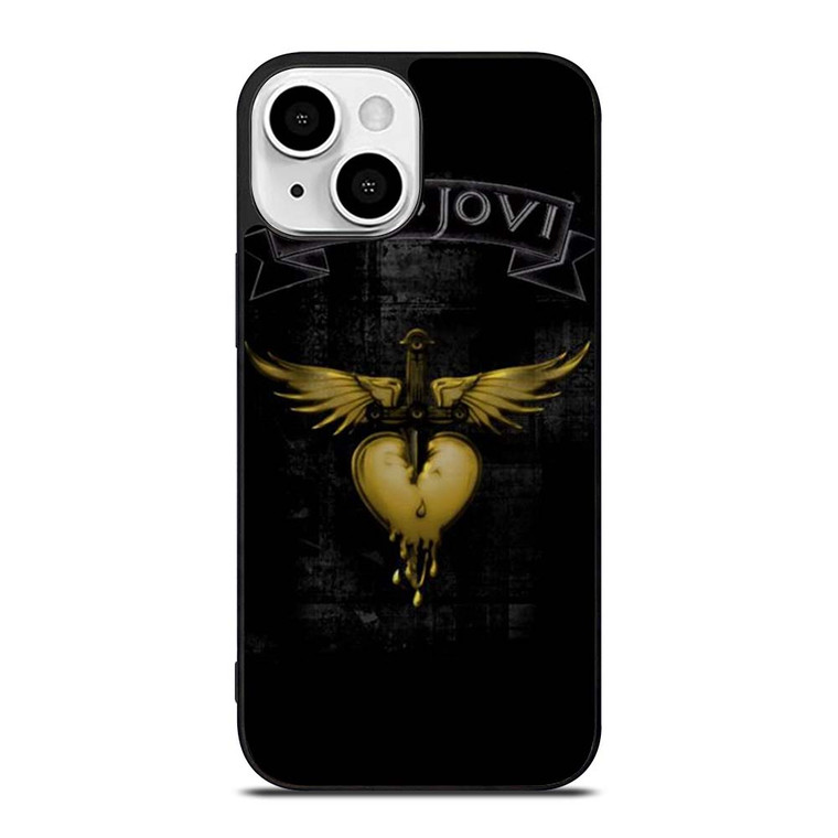 BON JOVI BAND GOLD LOGO iPhone 13 Mini Case Cover