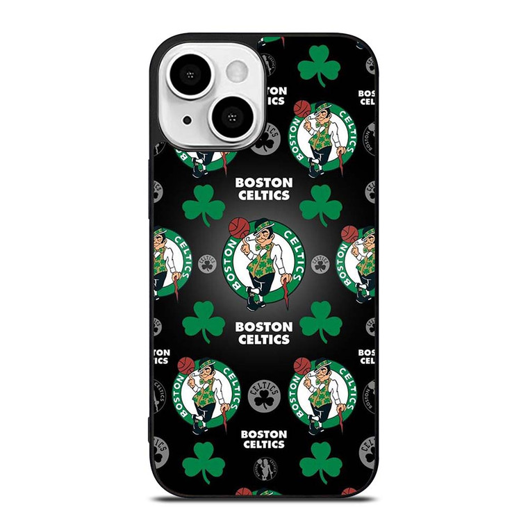 BOSTON CELTICS COLLAGE iPhone 13 Mini Case Cover