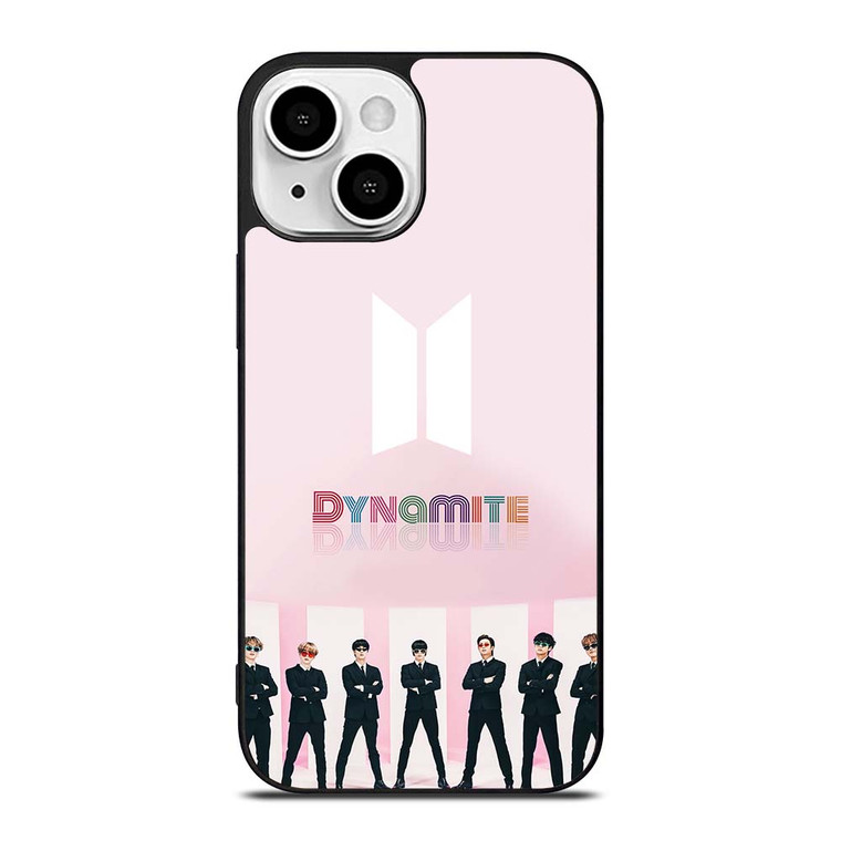 BTS DYNAMITE PINK iPhone 13 Mini Case Cover