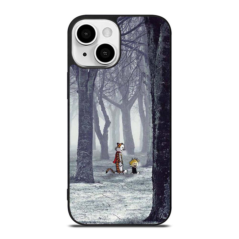 CALVIN AND HOBBES CARTOON iPhone 13 Mini Case Cover