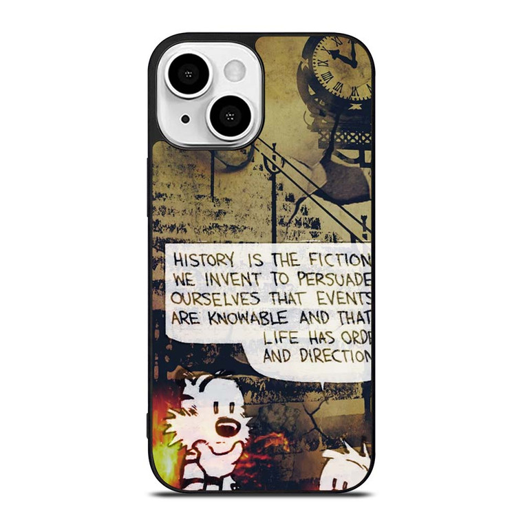 CALVIN AND HOBBES CLASSIC QUOTES iPhone 13 Mini Case Cover