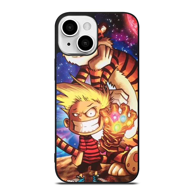 CALVIN AND HOBBES INFINITY GAUNTLET iPhone 13 Mini Case Cover