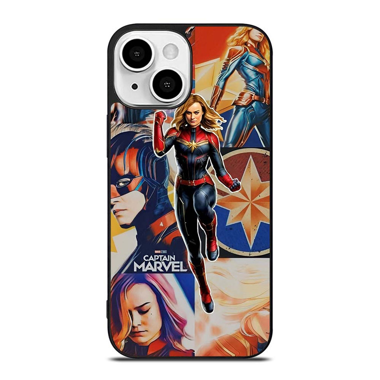 CAPTAIN MARVEL SUPER HERO COLLAGE iPhone 13 Mini Case Cover