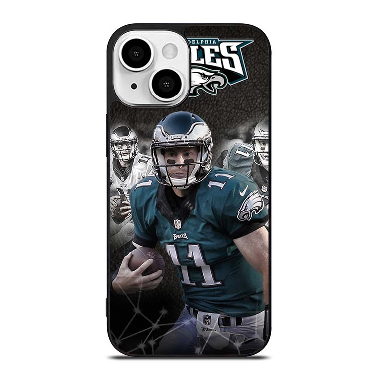 CARSON WENTZ PHILADELPHIA EAGLES iPhone 13 Mini Case Cover