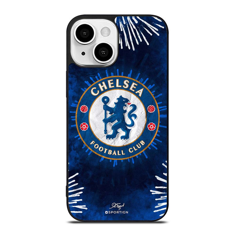 CHELSEA FC ART LOGO iPhone 13 Mini Case Cover