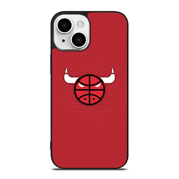 CHICAGO BULLS LOGO FAN ART iPhone 13 Mini Case Cover