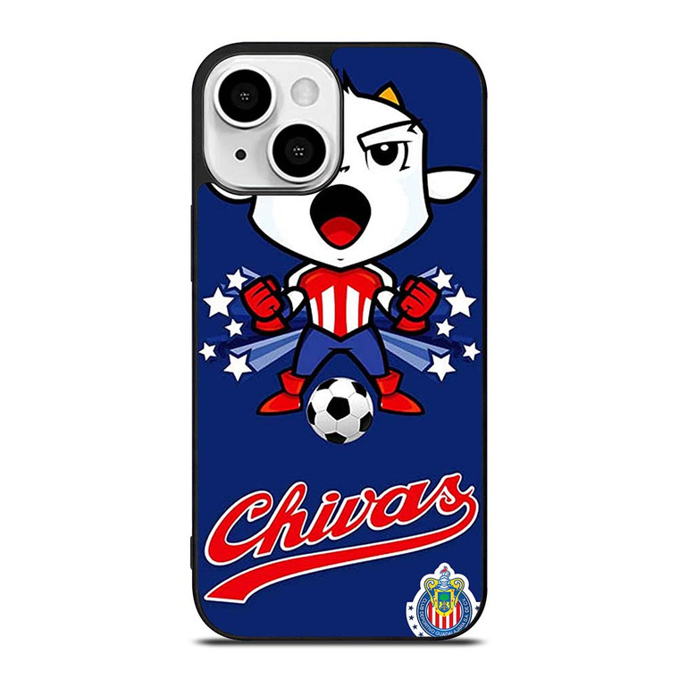 CHIVAS DE GUADALAJARA FOOTBALL MASCOT iPhone 13 Mini Case Cover CHIVAS DE GUADALAJARA FOOTBALL MASCOT iPhone 13 Mini Case Cover