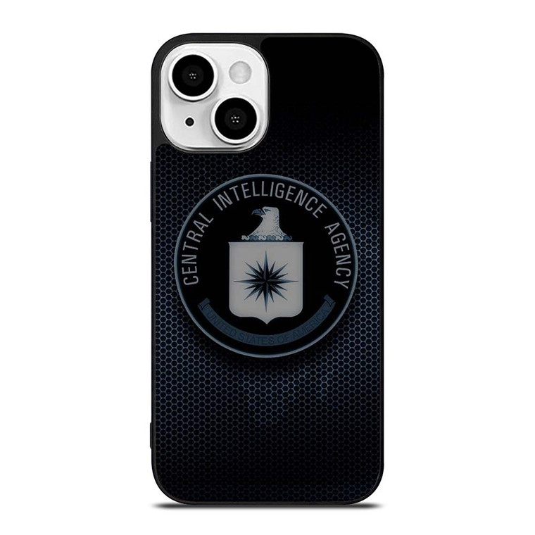 CIA CENTRAL INTELLIGENCE AGENCY METAL LOGO iPhone 13 Mini Case Cover