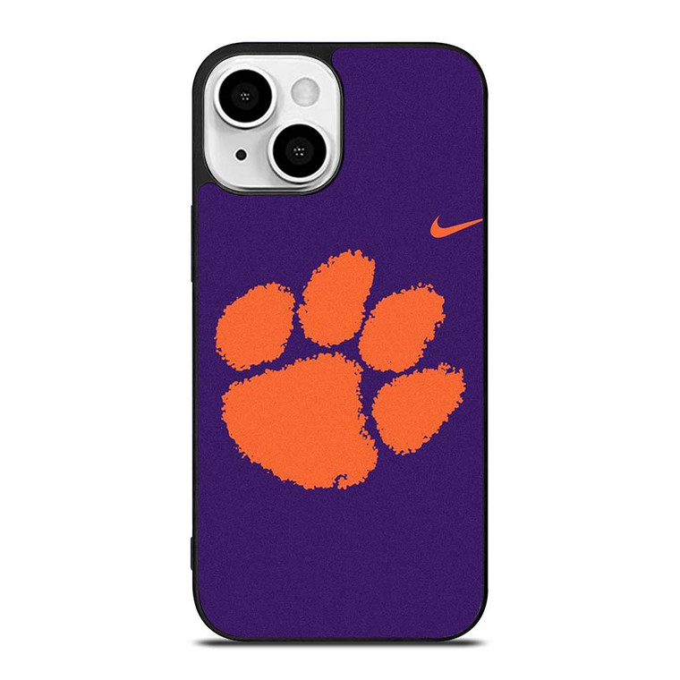 CLEMSON TIGERS SYMBOL NIKE iPhone 13 Mini Case Cover