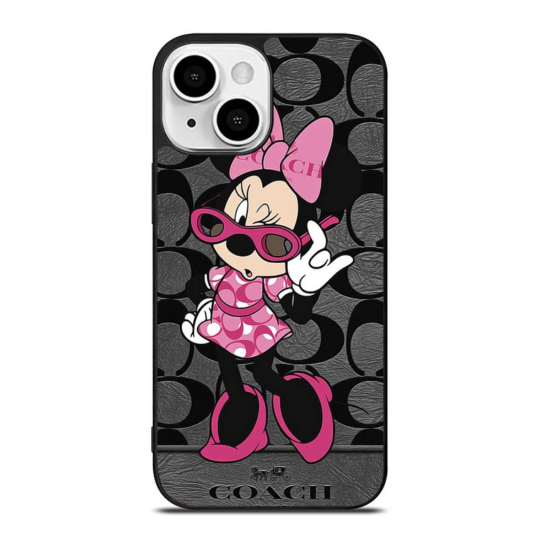 COACH MINNIE MOUSE CUTE iPhone 13 Mini Case Cover