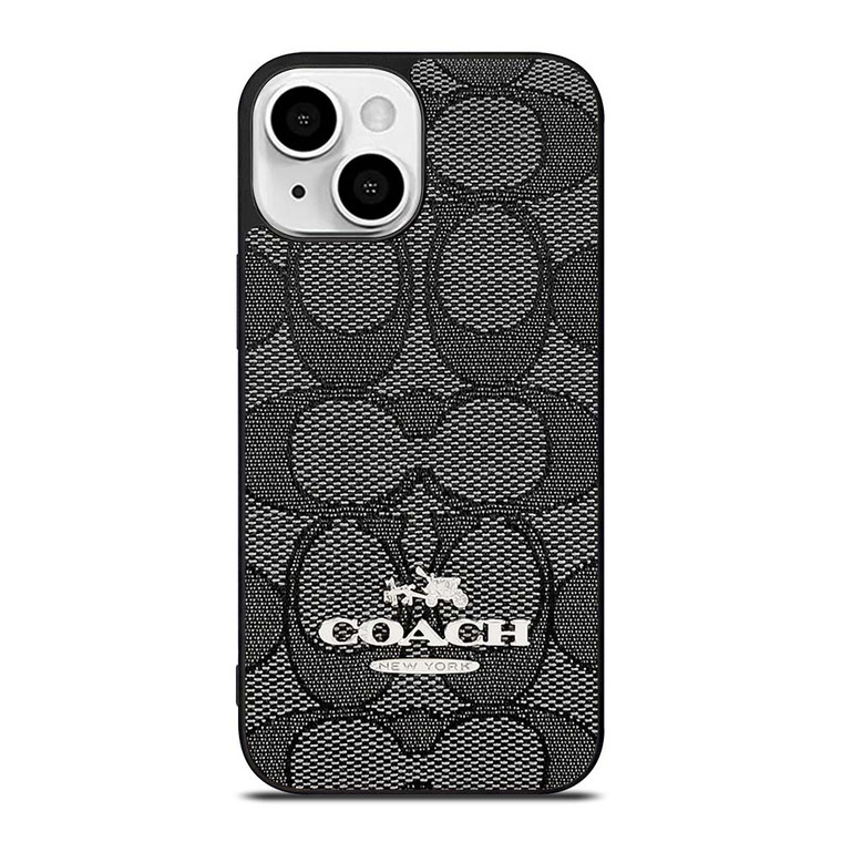 COACH NEW YORK CHARLIE SIGNATURE iPhone 13 Mini Case Cover