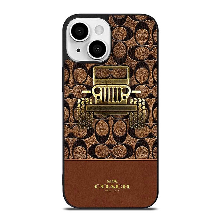COACH NEW YORK JEEP iPhone 13 Mini Case Cover