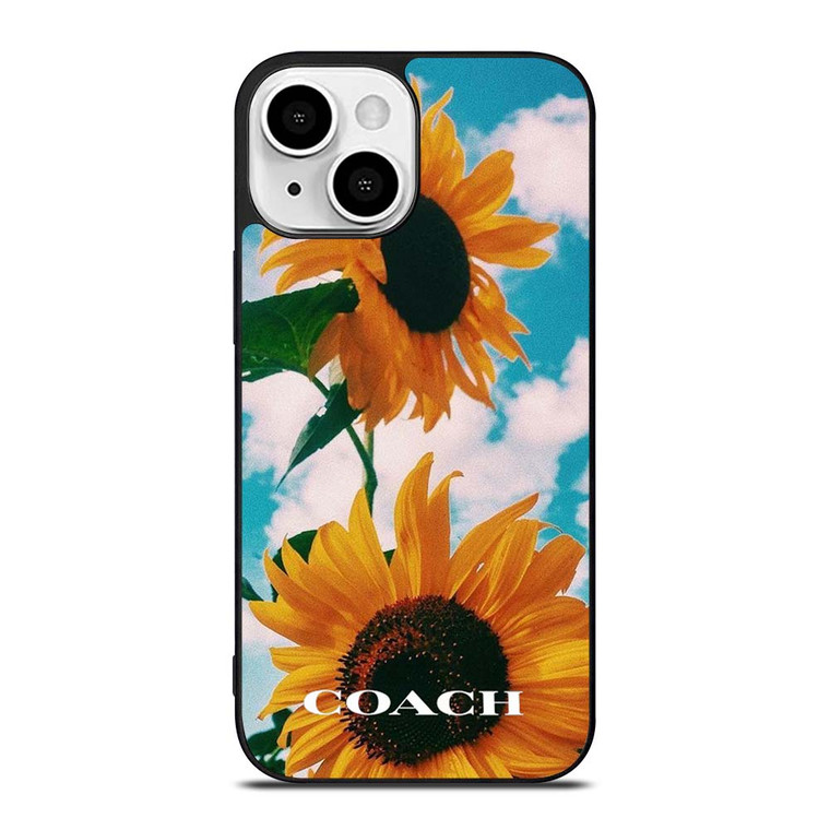 COACH SUNFLOWER iPhone 13 Mini Case Cover
