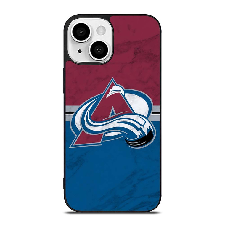 COLORADO AVALANCHE MARBEL iPhone 13 Mini Case Cover
