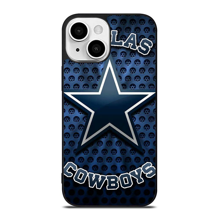 DALLAS COWBOYS BLUE METAL SYMBOL iPhone 13 Mini Case Cover