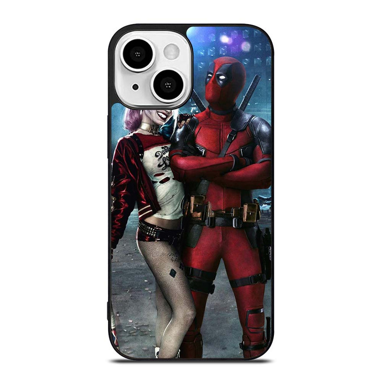 DEADPOOL HARLEY QUINN iPhone 13 Mini Case Cover