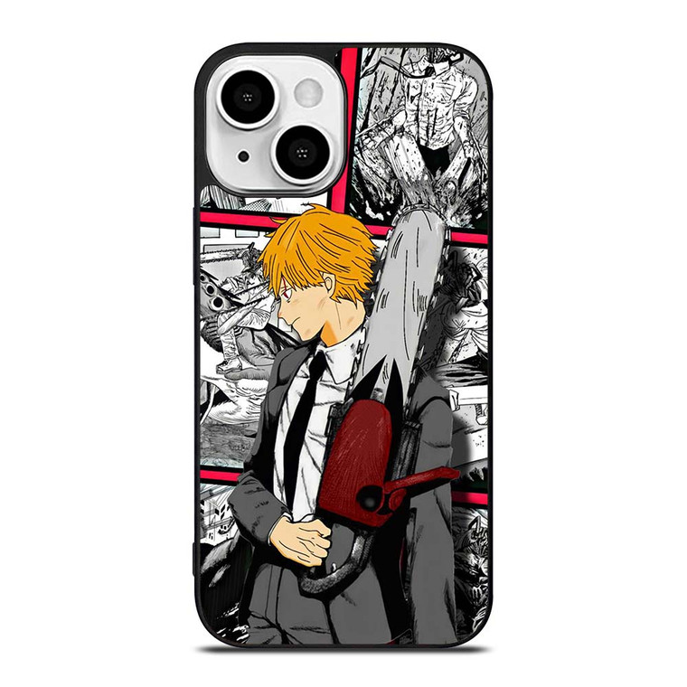 DENJI CHAINSAW MAN ANIME COLLAGE iPhone 13 Mini Case Cover
