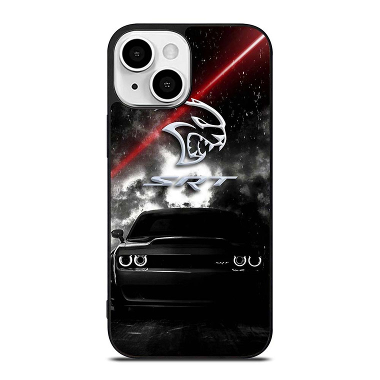 DODGE SRT BLACK CAR iPhone 13 Mini Case Cover
