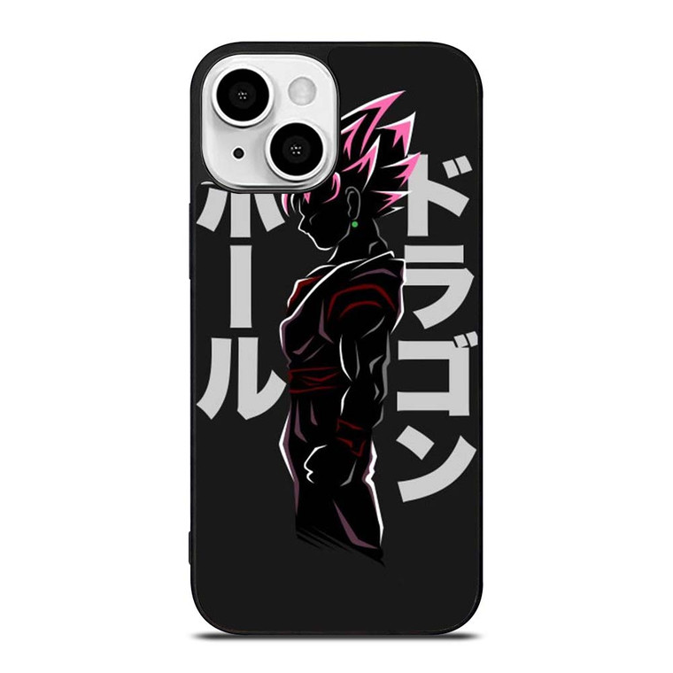 DRAGON BALL SUPER BLACK GOKU SSJ ROSE iPhone 13 Mini Case Cover