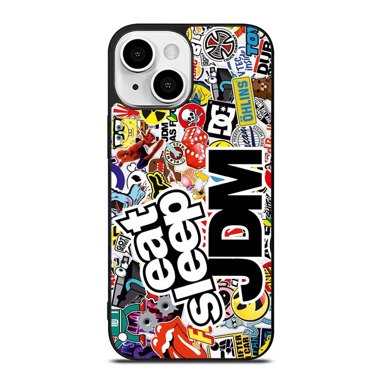 EAT SLEEP JDM iPhone 13 Mini Case Cover