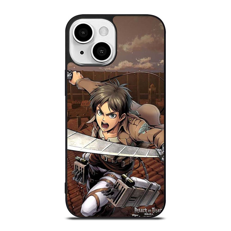 EREN YEAGER ATTACK ON TITAN TACTICS iPhone 13 Mini Case Cover