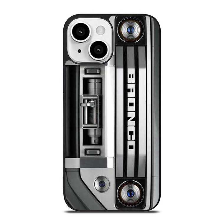 FORD BRONCO METAL FRONT VIEW iPhone 13 Mini Case Cover