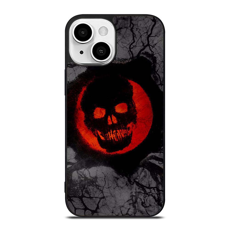 GEARS OF WAR SKULL GLOW iPhone 13 Mini Case Cover