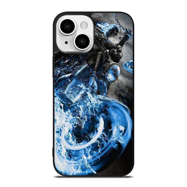 GHOST RIDER BLUE FIRE iPhone 13 Mini Case Cover