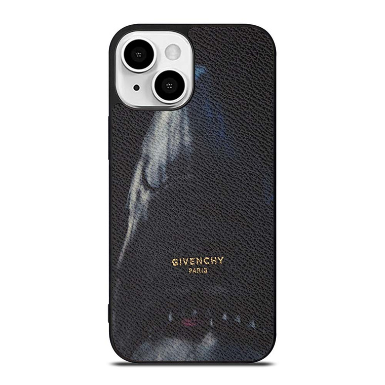 GIVENCHY PARIS SHARK LEATHER iPhone 13 Mini Case Cover