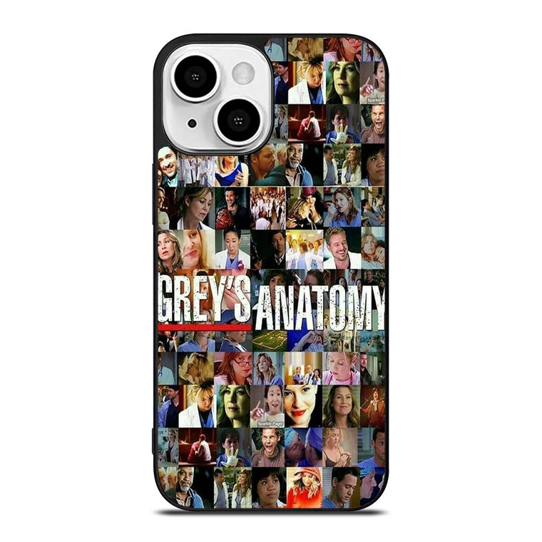 GREY'S ANATOMY COLLAGE iPhone 13 Mini Case Cover