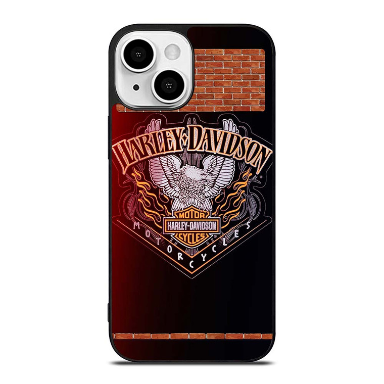 HARLEY DAVIDSON EAGLE BADGE iPhone 13 Mini Case Cover