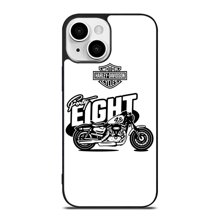 HARLEY DAVIDSON FORTY EIGHT ART iPhone 13 Mini Case Cover