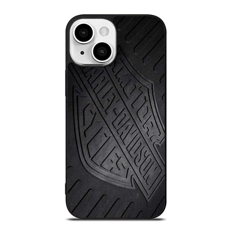 HARLEY DAVIDSON METAL LOGO iPhone 13 Mini Case Cover