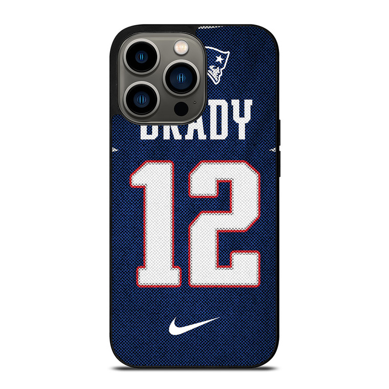 TOM BRADY NEW ENGLAND PATRIOTS NFL JERSEY 2 iPhone 13 Pro Case Cover