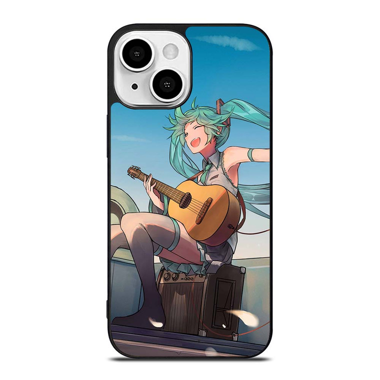 HATSUNE MIKU AND GUITAR iPhone 13 Mini Case Cover