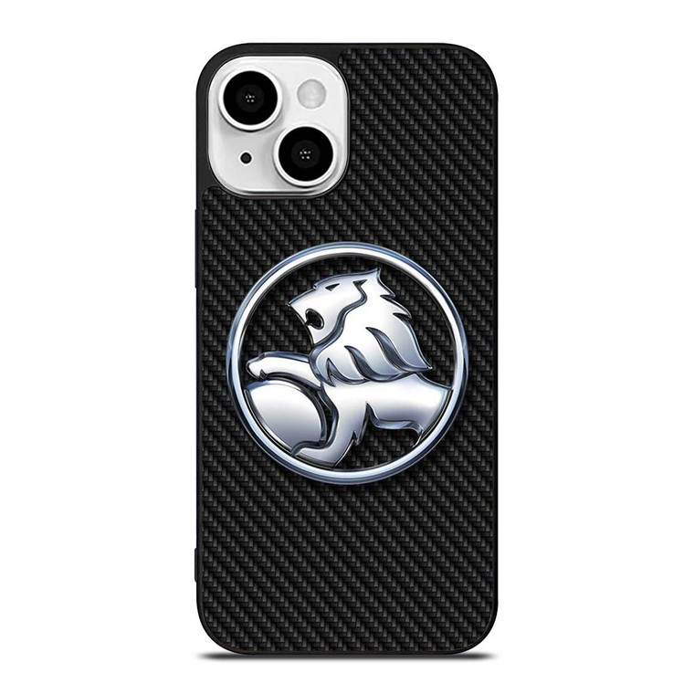 HOLDEN LOGO CARBON iPhone 13 Mini Case Cover