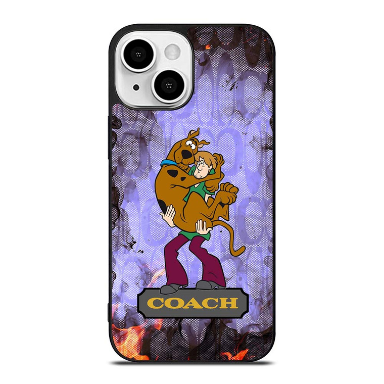 HOT COACH SCOOBY DOO N SHAGGY iPhone 13 Mini Case Cover
