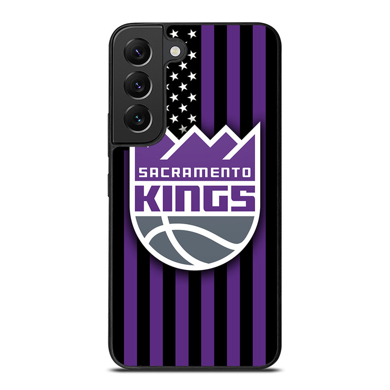 SACRAMENTO KINGS NBA USA FLAG Samsung Galaxy S22 Plus Case Cover