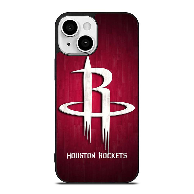 HOUSTON ROCKETS WOODEN LOGO 2 iPhone 13 Mini Case Cover